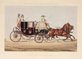 Sir John Gerards Chariot, from Fores Fashionable Equipages
